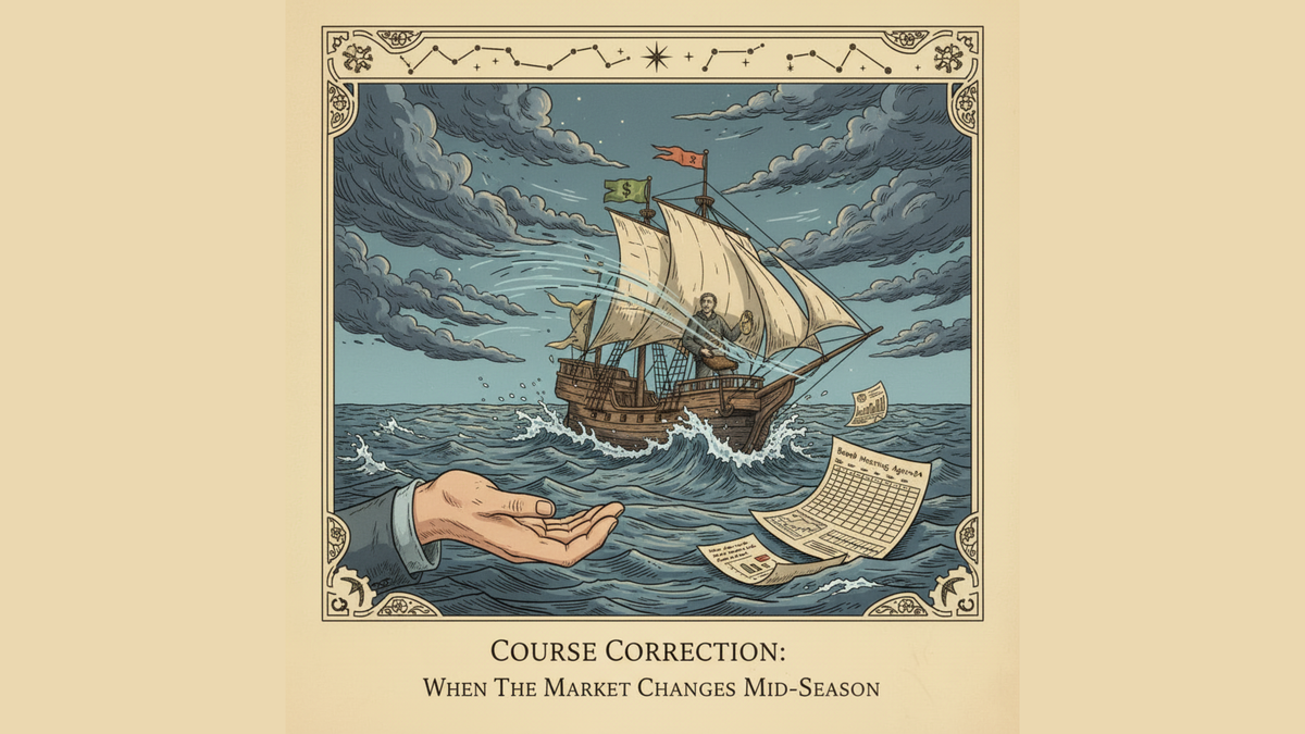 Course Correction: When The Market Changes Mid-Season