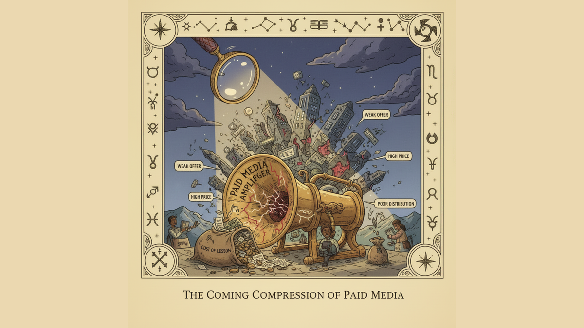 The Coming Compression of Paid Media