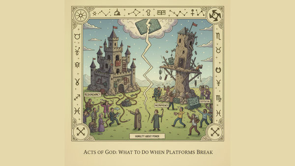 Acts of God: What To Do When Platforms Break