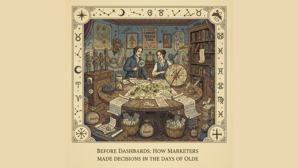 Before Dashboards: How Marketers Made Decisions In The Days Of Olde